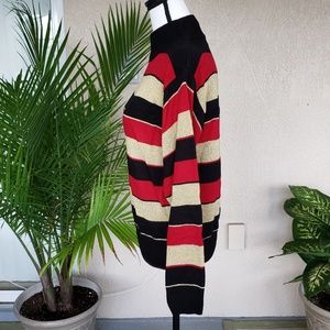 Dress Barn Sweaters - Dressbarn black, shimmer gold, and red sweater Dress Barn Sweaters - Dressbarn black, shimmer gold, and red sweater